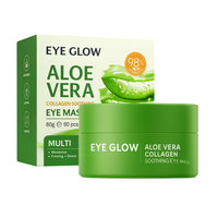Aloe Vera Collagen Eye Mask. Removes Dark Circles, Eye Bags, and Inflammation.